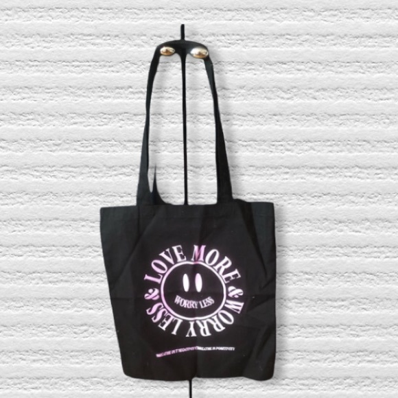 LOVE MORE cotton shoppers bag - Picture 2 of 5